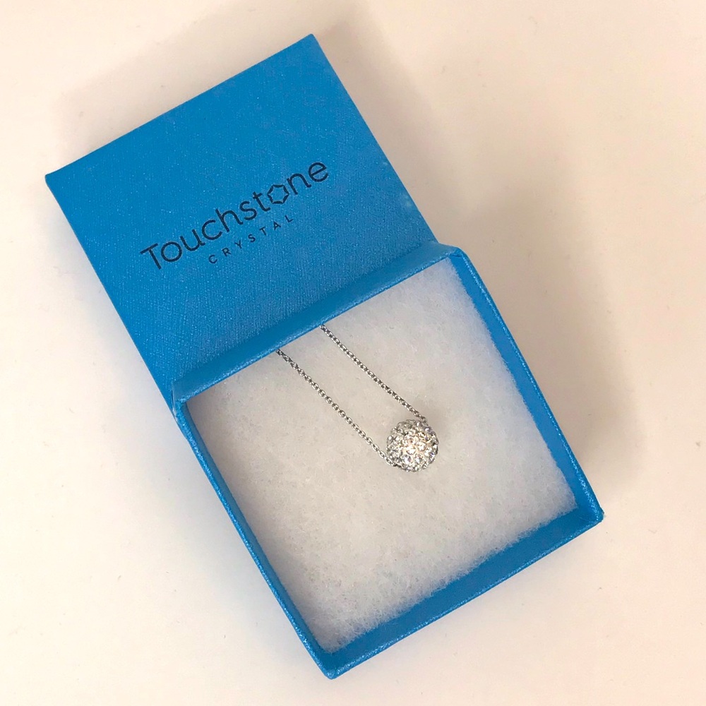 April Birthstone Necklace : Touchstone Crystal by Swarovski || 3767